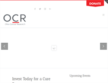 Tablet Screenshot of ohiocancer.org